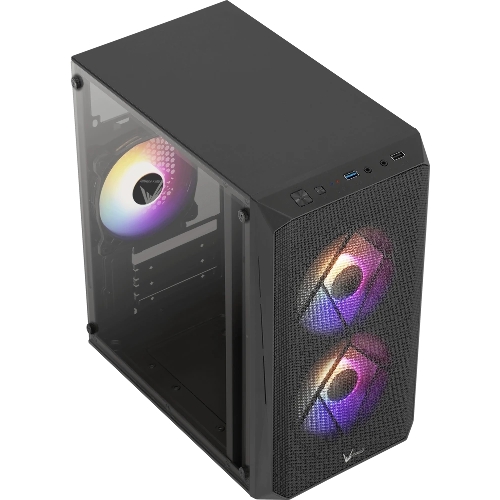 Компьютерный корпус Aerocool/Formula V Line CS-107 Plus mATX USB 3.0x1/USB 2.0x1/audio черный