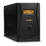 Источник бесперебойного питания ExeGate EP212519RUS SpecialPro Smart LLB-1000.LCD.AVR.4SH.RJ.USB 1000VA, черный, 4 евророзетки, USB