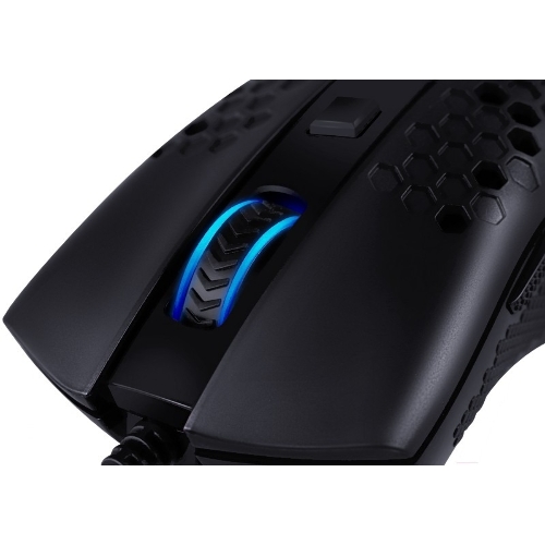 Мышь проводная REDRAGON Storm Basic чёрный, 12400 dpi, USB, кнопки - 5