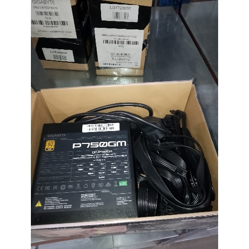 (Из ремонта) Блок питания GIGABYTE ATX2.31 750W GP-P750GM [Cм.описание!]