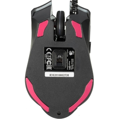 Мышь проводная A4Tech Bloody Q81 черный, 3200 dpi, USB, кнопки - 8