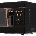 Микроволновая печь JVC JK-MW270D черный, 20 л, 700 Вт, переключатели - кнопки, поворотный механизм
