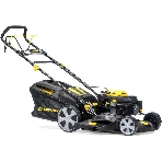 Газонокосилка Champion LM4627 (2,6кВт привод травосб.60л. шир.460мм 25-75мм 31,6кг 3в1)(Газонокосилка самоходная, Объем двигателя 139 см3, вес без травосборника 31,6 кг, Объем топливного бака 1,0 л, Мощность 2,6/3,5 кВт/л.с., объем травосборника 60 л, ширина среза 460 мм, высота среза 25-70 мм.)