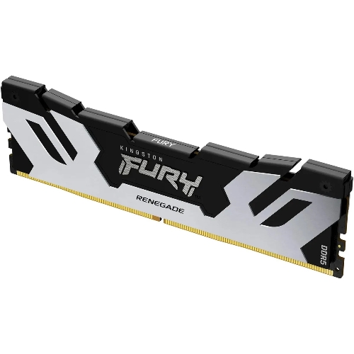 Оперативная память Kingston Fury Renegade, DDR5, 96Gb (2x48GB), 6000MHz, CL32, DIMM, с радиаторами, серебристый/черный