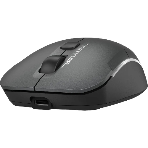 Мышь беспроводная A4Tech Fstyler FB26CS Air2 серый/черный, 2000 dpi, радиоканал, Bluetooth, USB, кнопки - 4