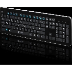 Клавиатура Oklick 870S беспроводная, радиоканал, чёрный