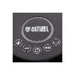 Тепловентилятор керамический Denzel DTFC-2000, 1000/2000 Вт, 20 м2, пульт, 3 режима, термостат