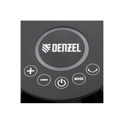 Тепловентилятор керамический Denzel DTFC-2000, 1000/2000 Вт, 20 м2, пульт, 3 режима, термостат