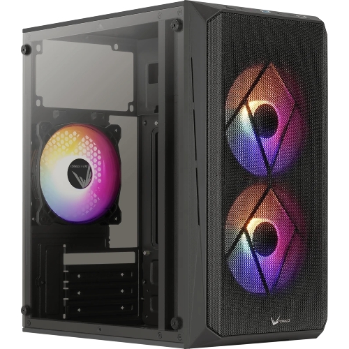 Компьютерный корпус Aerocool/Formula V Line CS-107 Plus mATX USB 3.0x1/USB 2.0x1/audio черный
