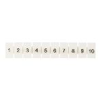Маркеры EKF zb-st-2.5-1-10 для UT/ST/Push-in 2.5 с нумерацией 1-10 (уп. 100 шт)