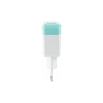Сетевое зарядное устройство ENERGY ET-33, 2 USB разъема, 2,1А, белый (104291)