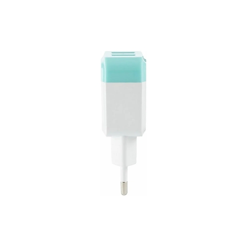 Сетевое зарядное устройство ENERGY ET-33, 2 USB разъема, 2,1А, белый (104291)
