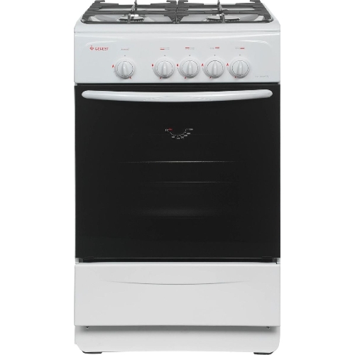 Плита газовая Gefest CG 50М02 К73 белый, конфорок 4 шт, духовка 42 л, 50 см x 85 см x 53 см