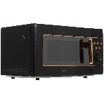 Микроволновая печь JVC JK-MW270D черный, 20 л, 700 Вт, переключатели - кнопки, поворотный механизм