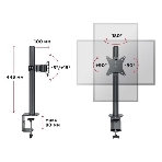 Кронштейн настольный для мониторов HOLDER MDS-M101 черный