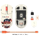 Мышь беспроводная/проводная A4Tech Bloody R72 Ultra Proxy Boom бежевый, 20000 dpi, радиоканал, USB, кнопки - 7