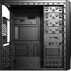 Компьютерный корпус Aerocool/Formula CS-1101 черный без БП ATX 2x120мм 1x140мм 2xUSB 2.0 1xUSB 3.0 audio