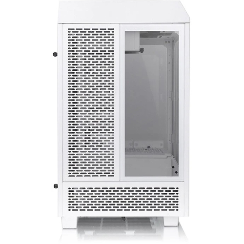 Компьютерный корпус Thermaltake The Tower 100 Snow CA-1R3-00S6WN-00/White/Win/SPCC/Tempered Glass*3