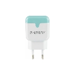 Сетевое зарядное устройство ENERGY ET-33, 2 USB разъема, 2,1А, белый (104291)