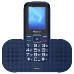 Мобильный телефон Maxvi RT-04 + док-станция, синий