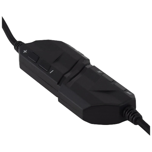 Гарнитура Acer AHW120 чёрный, проводная, USB, подсветка