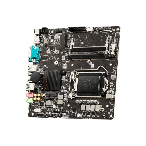 Материнская плата MSI H510TI-S09, LGA 1200, Intel H510, 2xSO-DIMM DDR4, 2xSATA, 1xM.2, 1xHDMI, 1x1Gb LAN, 4xUSB-A 3.2 Gen 1, 2x3.5мм, 5.1, Mini-ITX