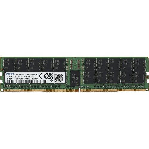 Оперативная память Samsung, DDR5, 64GB (1x64GB), 5600MHz, CL46, ECC, RDIMM, OEM