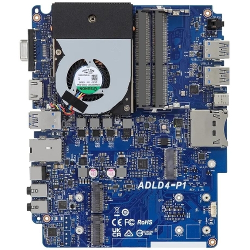 Платформа системного блока ASRock Mars 90BSA1701-A10GA0F Intel Core i5-1235U, 2xSO-DIMM DDR4,max 64Gb, no SSD, wifi,bt