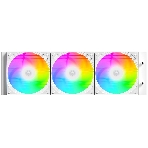 Система жидкостного охлаждения ID-Cooling FX360 Inf ARGb белый 120мм алюминий+медь 2000rpm 27.2db 4-pin 350W