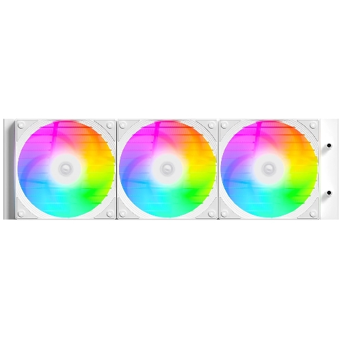 Система жидкостного охлаждения ID-Cooling FX360 Inf ARGb белый 120мм алюминий+медь 2000rpm 27.2db 4-pin 350W
