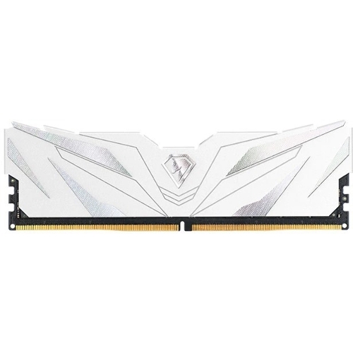 Оперативная память Netac Shadow II, DDR5, 16Gb (1x16 GB), 6000 MHz, CL38, DIMM, радиатор, белый