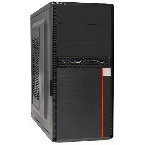 Компьютерный корпус Minitower ExeGate MA-371X-UNS400 (mATX, БП UNS400 с вент. 12см, 2*USB+2*USB 3.0, аудио, черный)