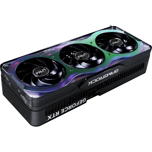 Видеокарта Palit PCI-E RTX 5090 GAMEROCK OC NVIDIA GeForce RTX 5090 32Gb 512bit GDDR7 2295/30000 HDMIx1 DPx3 HDCP Ret