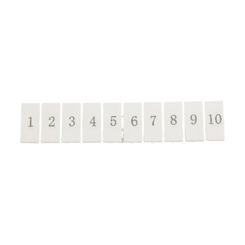 Маркеры EKF zb-st-2.5-1-10 для UT/ST/Push-in 2.5 с нумерацией 1-10 (уп. 100 шт)