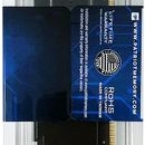 Оперативная память Patriot Signature Premium, DDR4, 16GB (1x16GB), 3200 MHz, CL22, с радиатором, чёрный