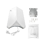 Электросушитель для рук Puff-8840 белый, 1,1 кВт, высокоскоростной