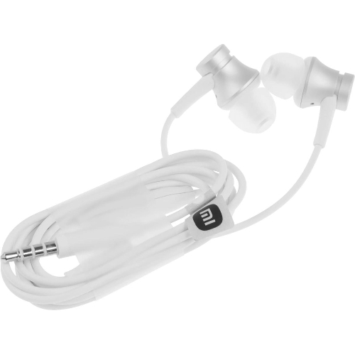 Проводные наушники Xiaomi Mi In-Ear Headphones Basic серебристый, внутриканальные, Jack 3.5 мм