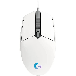 Мышь проводная Logitech G102 LIGHTSYNC белый, 8000 dpi, USB, кнопки - 6