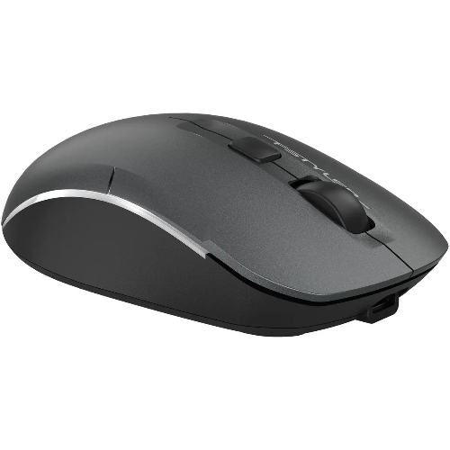 Мышь беспроводная A4Tech Fstyler FB26CS Air2 серый/черный, 2000 dpi, радиоканал, Bluetooth, USB, кнопки - 4