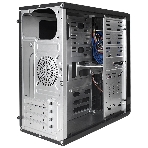 Компьютерный корпус Minitower ExeGate MA-371X-UNS350 (mATX, БП UNS350 с вент. 12см, 2*USB+2*USB 3.0, аудио, черный)