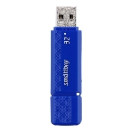 Флешка USB Smartbuy Dock Blue (SB32GBDK-B), 32Gb, USB 2.0, R/W 15/5, синий