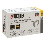 Скобы Denzel 21GA для пнев. степл., 14мм, шир. - 0,95мм, тол. - 0,6мм, шир. скобы - 12,8мм, 5000шт