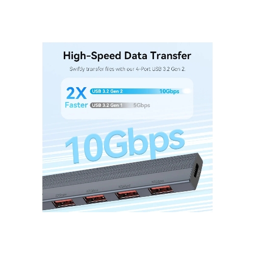 USB-концентратор Vention CKHHB, USB Type-C, USB/USB Type-C, USB