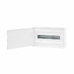 Щиток настенный FRAME DKC F18W1WW 18мод. с бел. дверцей с 2 шинами PEN на 8 и 10 отверст. белый