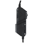 Гарнитура Acer AHW120 чёрный, проводная, USB, подсветка