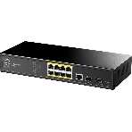 Коммутатор Cudy GS2008PS2, 8×1 Гбит/с, 2×1 Гбит/с SFP