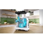 Мясорубка электрическая Bosch MFWS607W белый, 2100 Вт, 3.5 кг/мин, реверс, насадки - 4