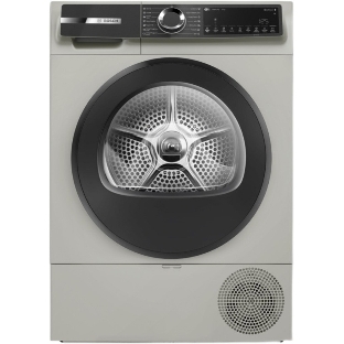 Сушильная машина Bosch WQK2521XME серебристый, 10 кг, сушка - конденсационная, программ - 14, 59.8 x 84.2 x 64.8 см
