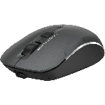 Мышь беспроводная A4Tech Fstyler FB26CS Air2 серый/черный, 2000 dpi, радиоканал, Bluetooth, USB, кнопки - 4