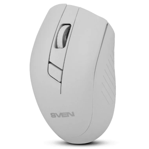 Мышь беспроводная SVEN RX-425W белый, 1600 dpi, радиоканал, USB, кнопки - 6